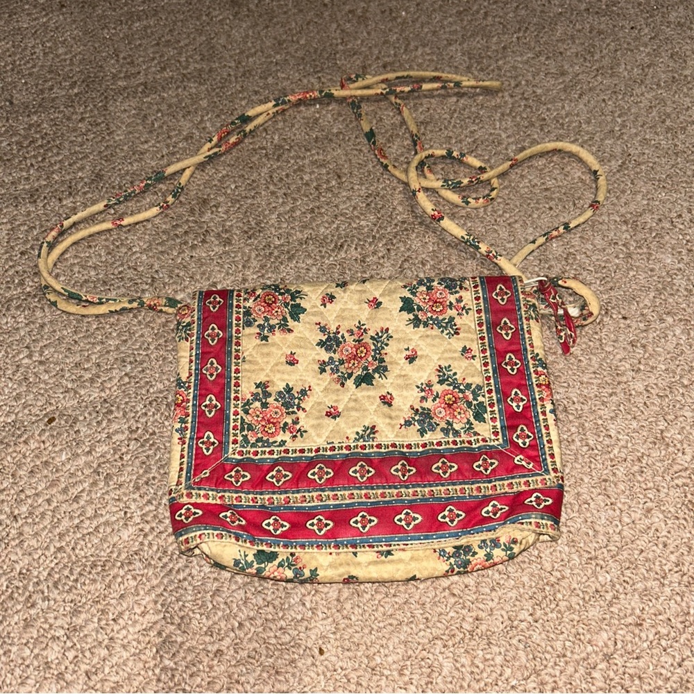 Vera Bradley fabric crossbody bag